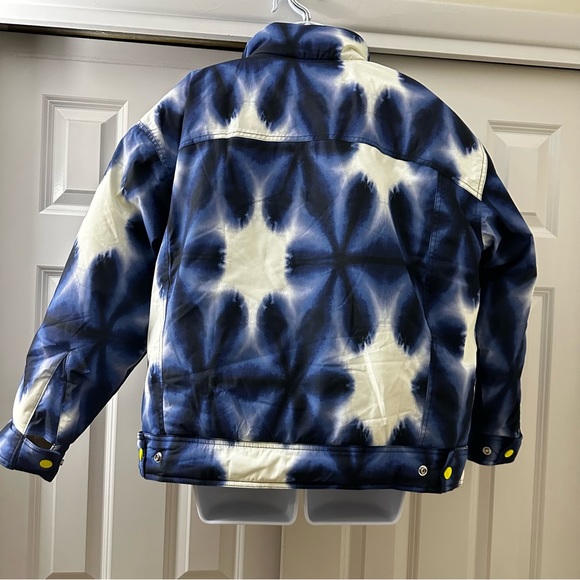 Free People Movement/ Free People Bunny Slope Printed Puffer Blue size L & M - Picture 4 of 10